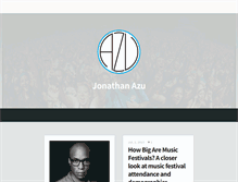 Tablet Screenshot of jonathanazu.com